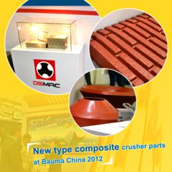 Though DSMAC crusher parts service life increases by 200%-300%, the price only increases a little.